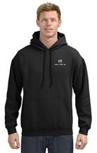Picture of DryBlend® Hooded Sweatshirt. 12500