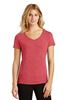 Picture of District Made® Ladies Perfect Tri® V-Neck Tee. DM1350L