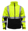 Picture of 451STLB SAFETY JACKET: HI-VIS SOFT SHELL: WATER RESISTANT: FORM FITTING