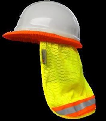 Picture of VEA-809: Hi Vis Safety Hard Hat Sun Shade