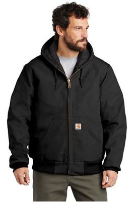 Picture of Carhartt ® Quilted-Flannel-Lined Duck Active Jac. CTSJ140