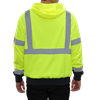 Picture of 604GTLN SAFETY HOODIE: HI-VIS 2-TONE PULLOVER: 7 OZ. LIME & NAVY