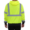 Picture of SAFETY HOODIE: HI-VIS 2-TONE PULLOVER: 7 OZ. LIME & NAVY