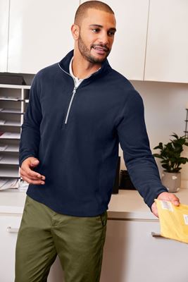 Picture of Men's Microfleece 1/2-Zip Pullover. F224