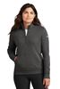 Picture of Nike Women's Club Fleece Sleeve Swoosh 1/2-Zip. NKDX6720