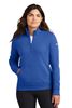 Picture of Nike Women's Club Fleece Sleeve Swoosh 1/2-Zip. NKDX6720