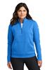 Picture of Nike Women's Club Fleece Sleeve Swoosh 1/2-Zip. NKDX6720
