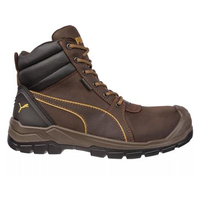 Picture of PUMA® Safety Tornado Brown CTX MID Composite Toe Impact Resistant Toe Cap, Safety Boots, Per pair, CHOOSE SIZE