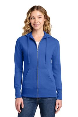 Picture of Ladies Full-Zip Hooded Sweatshirt. LPC78ZH